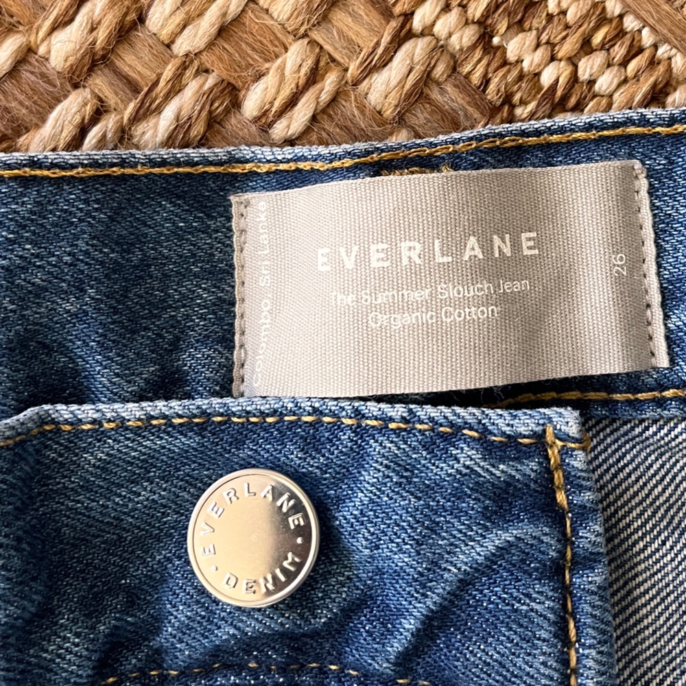 NWOT everlane summer slouch jean - Picture 2 of 3